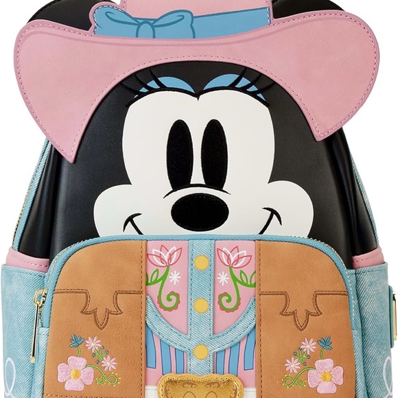 Disney x Loungefly Western Minnie Mouse Backpack - Picture 2 of 7